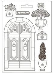 STAMPERIA - A5 MOULD Garden of Promises Old London Road K3PTA5620